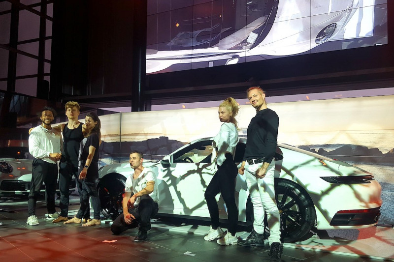 Porsche Carrera Show Inszenierung