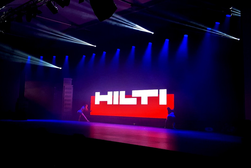 interaktive Hilti Jubiläums Show