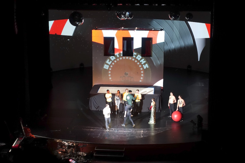 Show zur Beatsteaks Auszeichnung Volksbühne Berlin
