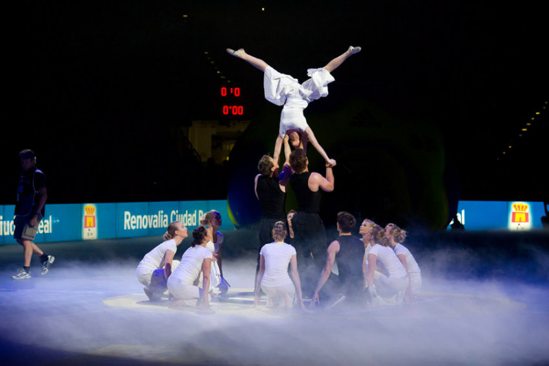 Team Inszenierung EHF Köln Lanxess Arena