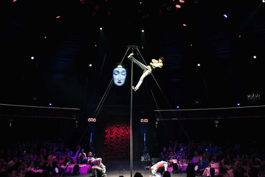 Chinese Pole für Events