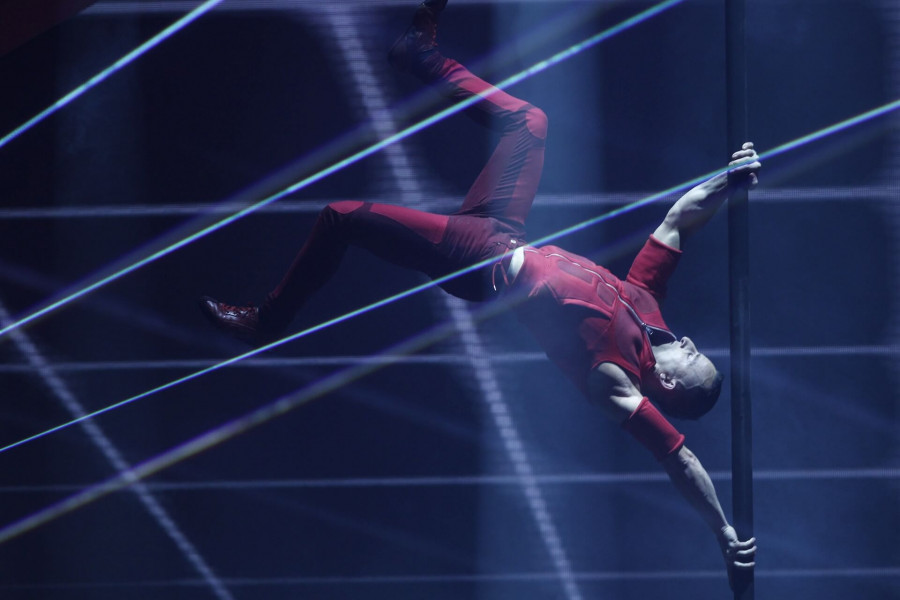 Chinesischer Mast Artist