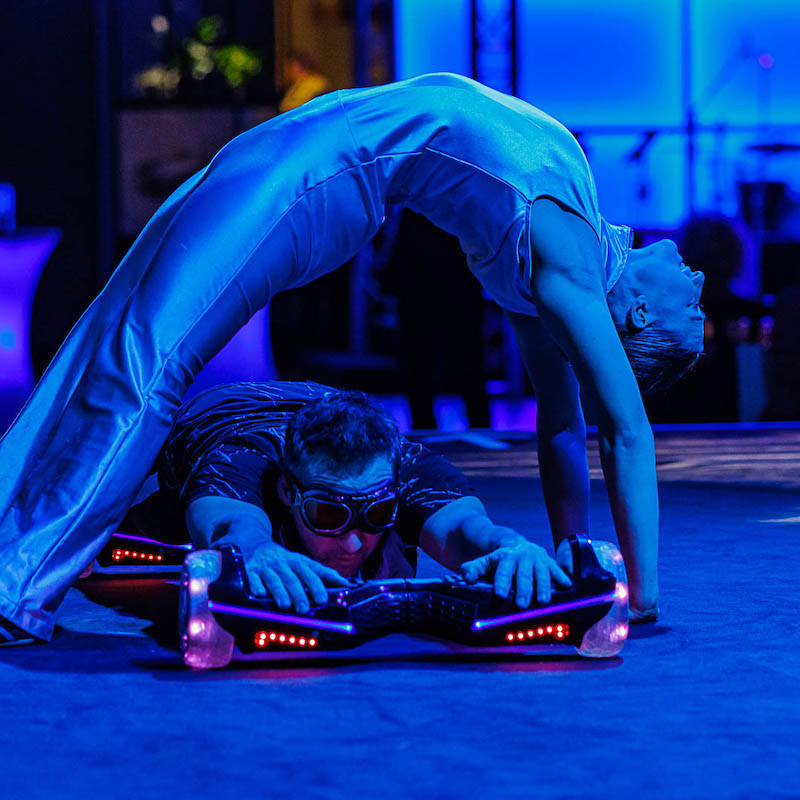 Hoverboard Akrobatik Showact