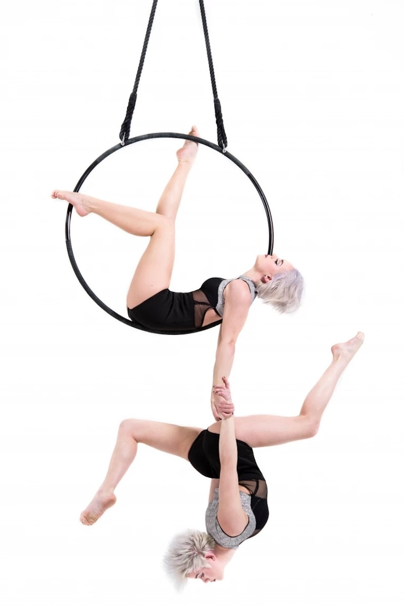 Duo Luftakrobatik am Ring