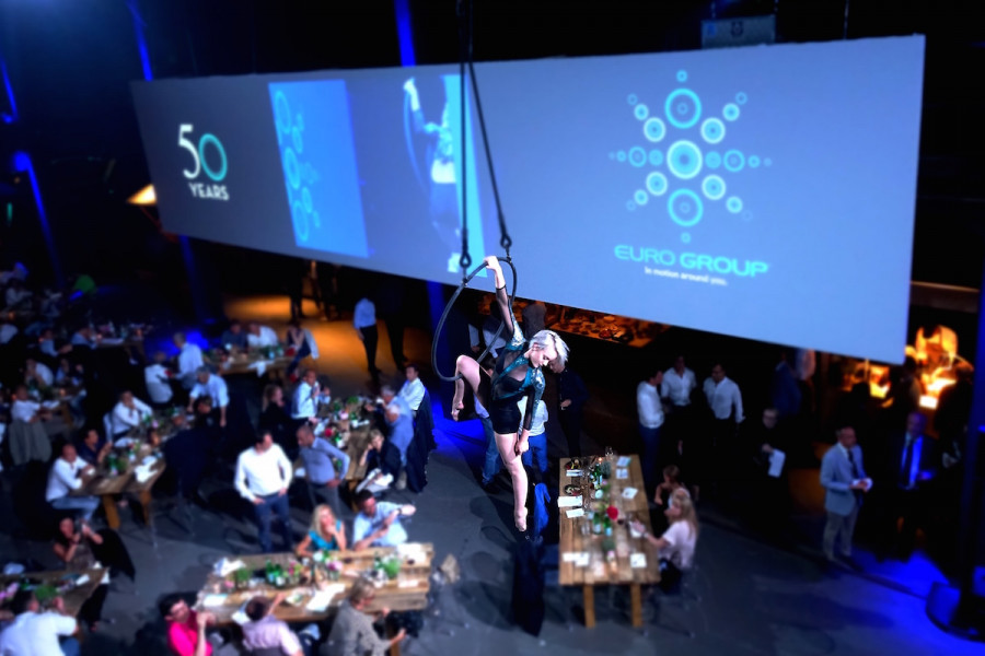 Areal Hoop Acrobatics