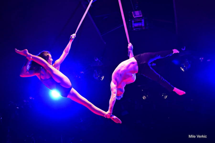 Straps Artists Aerial Acrobatics