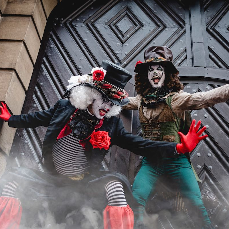 Scary Clowns Walk Act