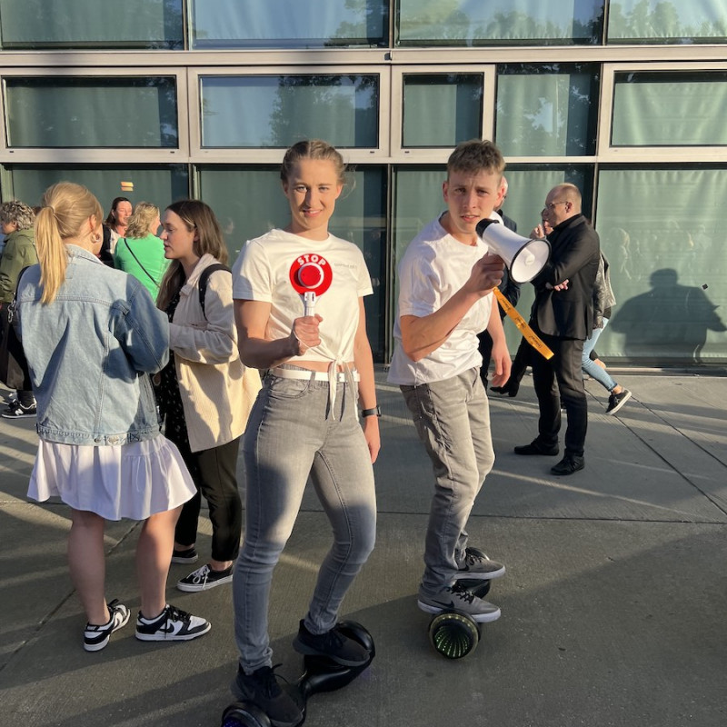 Hoverboard Polizei Walk Acts